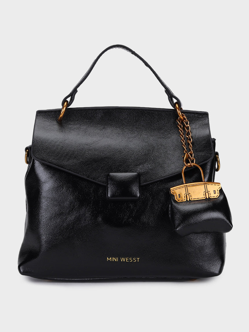 Zaria Black Handbag