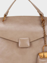 Zaria Beige Handbag