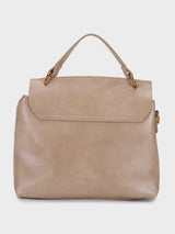 Zaria Beige Handbag