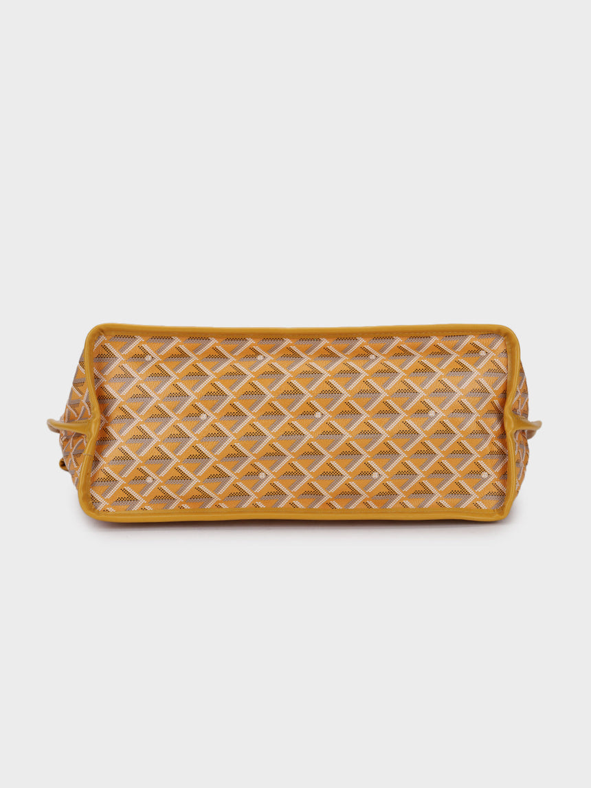 Yara Yellow Tote Bag With Pouch