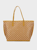 Yara Yellow Tote Bag With Pouch
