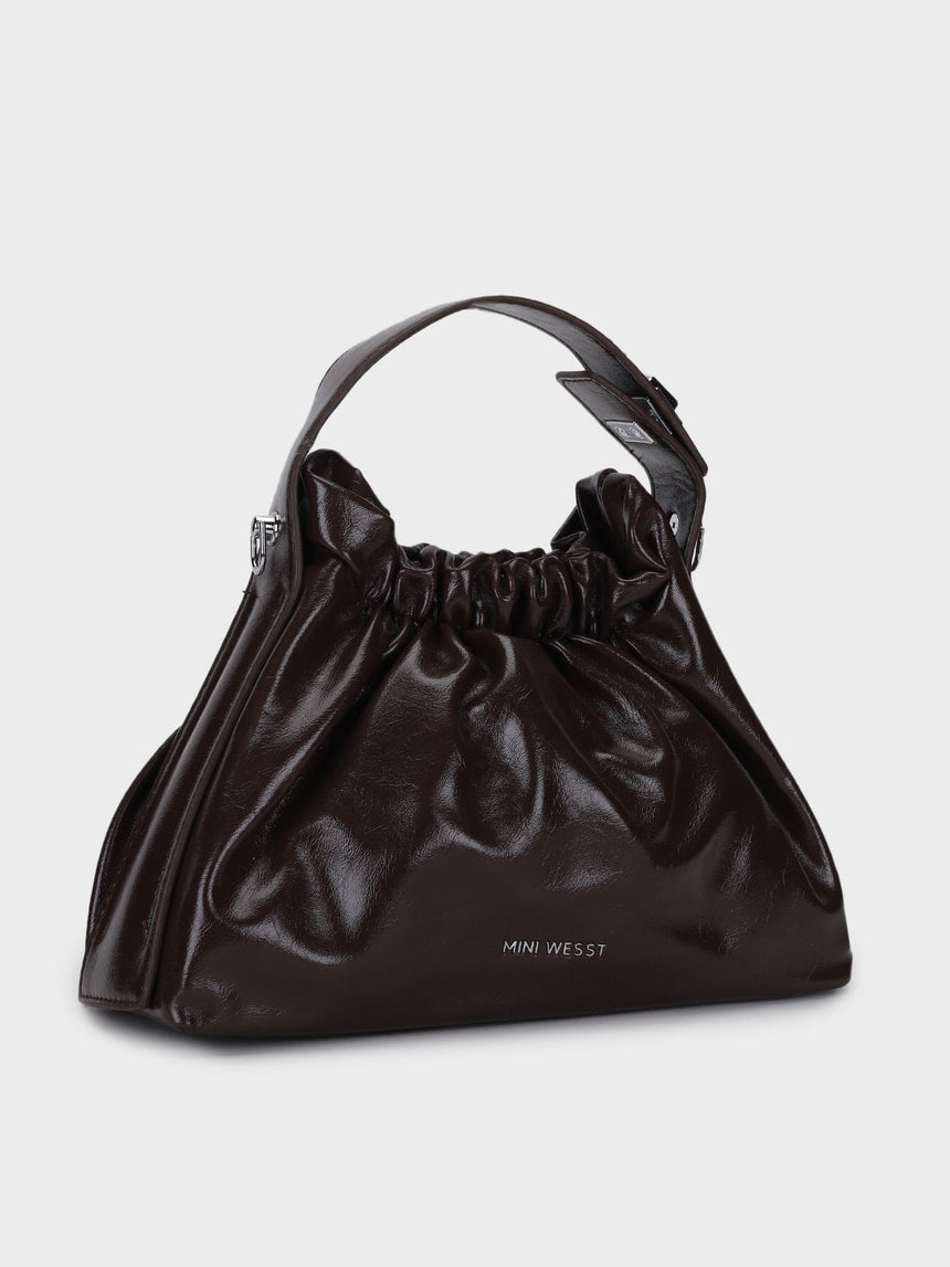 Bria Brown Sling Bag