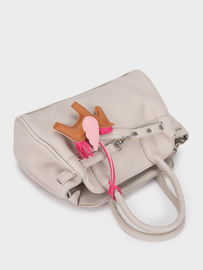 Elora Off-White Handbag