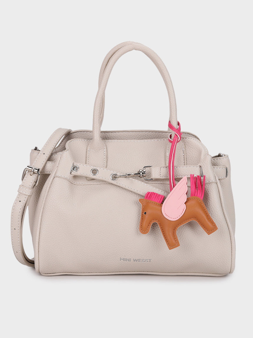 Elora Off-White Handbag