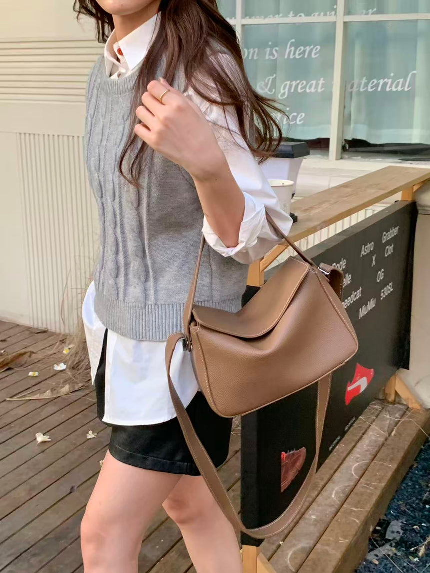 Leia Brown Sling Bag