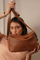 Leia Brown Sling Bag