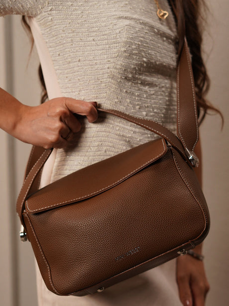Leia Tan Sling Bag