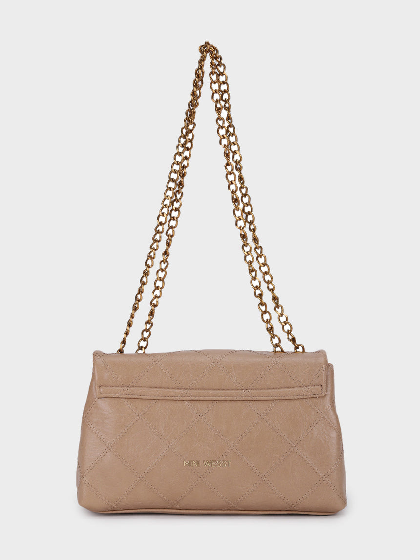 Elisa Beige Sling Bag