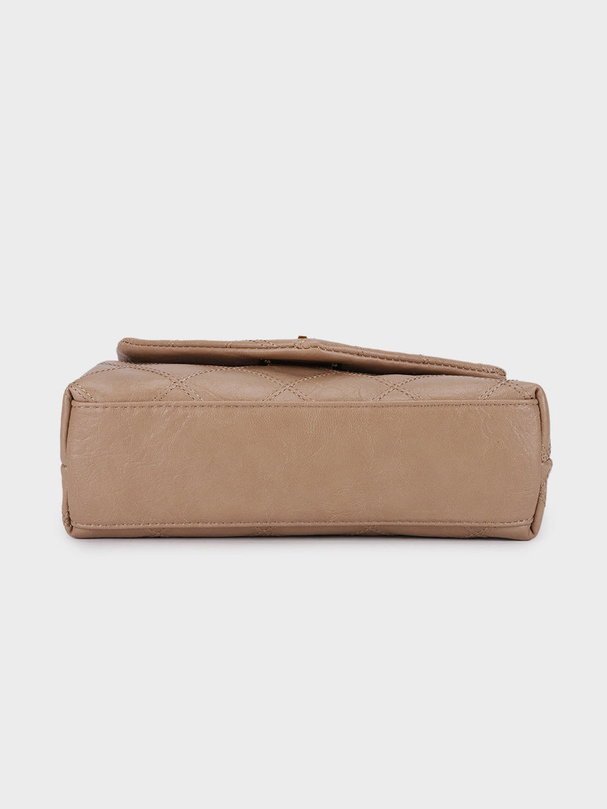 Elisa Beige Sling Bag