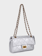 Elisa Silver Sling Bag