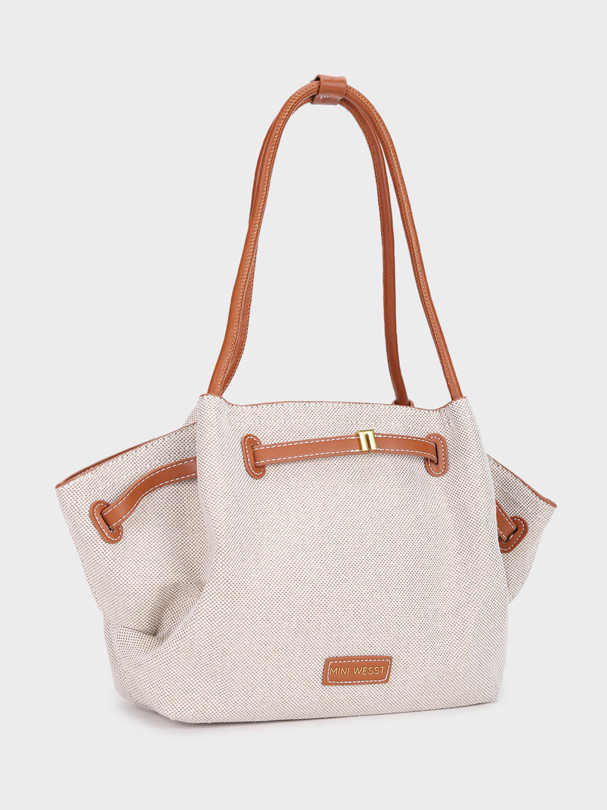 Hana Khaki Tote Bag