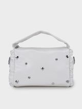 Linda White Sling Bag