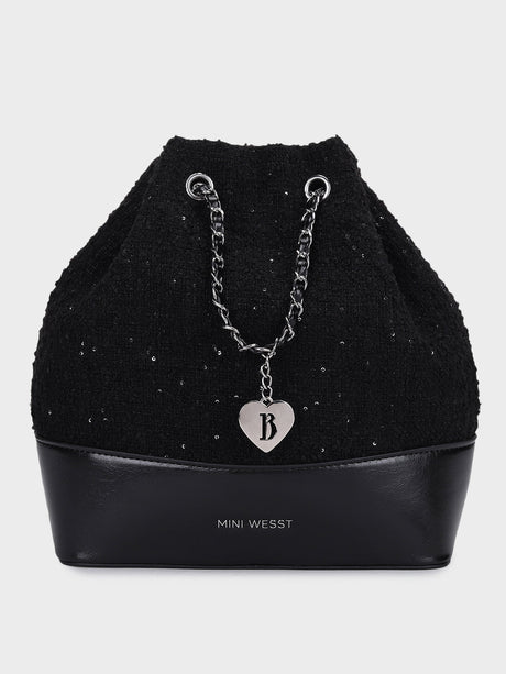 Temu Black Sling Bag