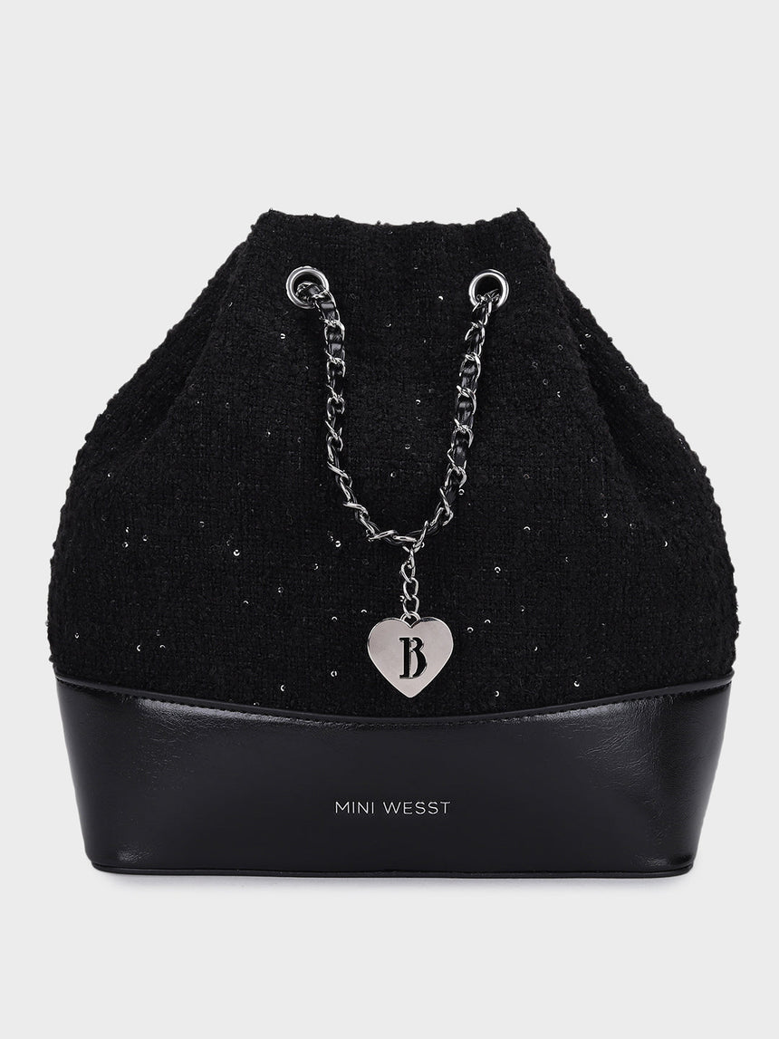 Temu Black Sling Bag