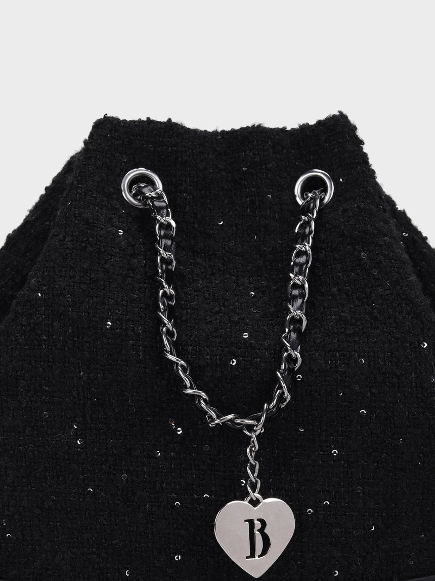 Temu Black Sling Bag