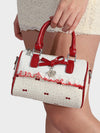 Rene White Sling Bag
