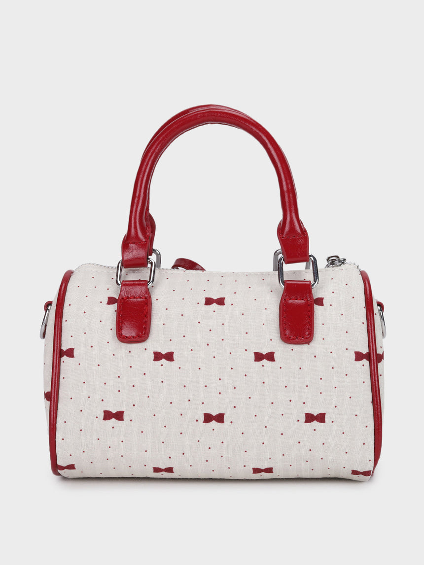 Rene White Sling Bag