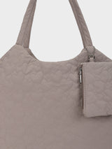 Hearts Grey Dora Totebag With Pouch