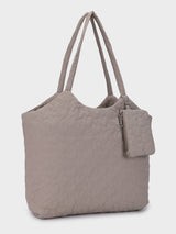 Hearts Grey Dora Totebag With Pouch