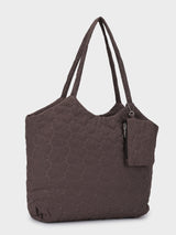 Hearts Dark Grey Dora Totebag With Pouch