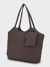 Hearts Dark Grey Dora Totebag With Pouch