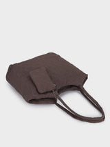 Hearts Dark Grey Dora Totebag With Pouch