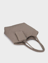 Hearts Beige Dora Totebag With Pouch