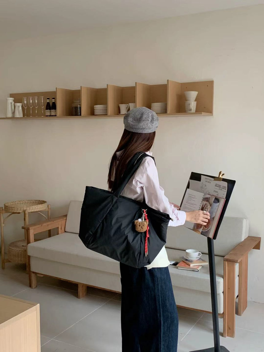 Puffer Black Dora Totebag