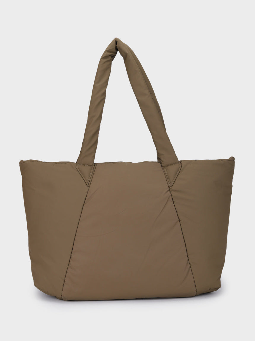 Puffer Brown Dora Totebag