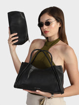 Elosa Black Handbag