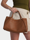 Elosa Tan-Brown Handbag