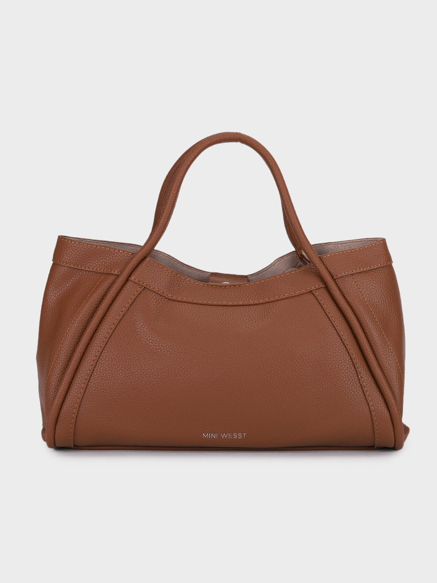 Elosa Tan-Brown Handbag