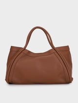 Elosa Tan-Brown Handbag