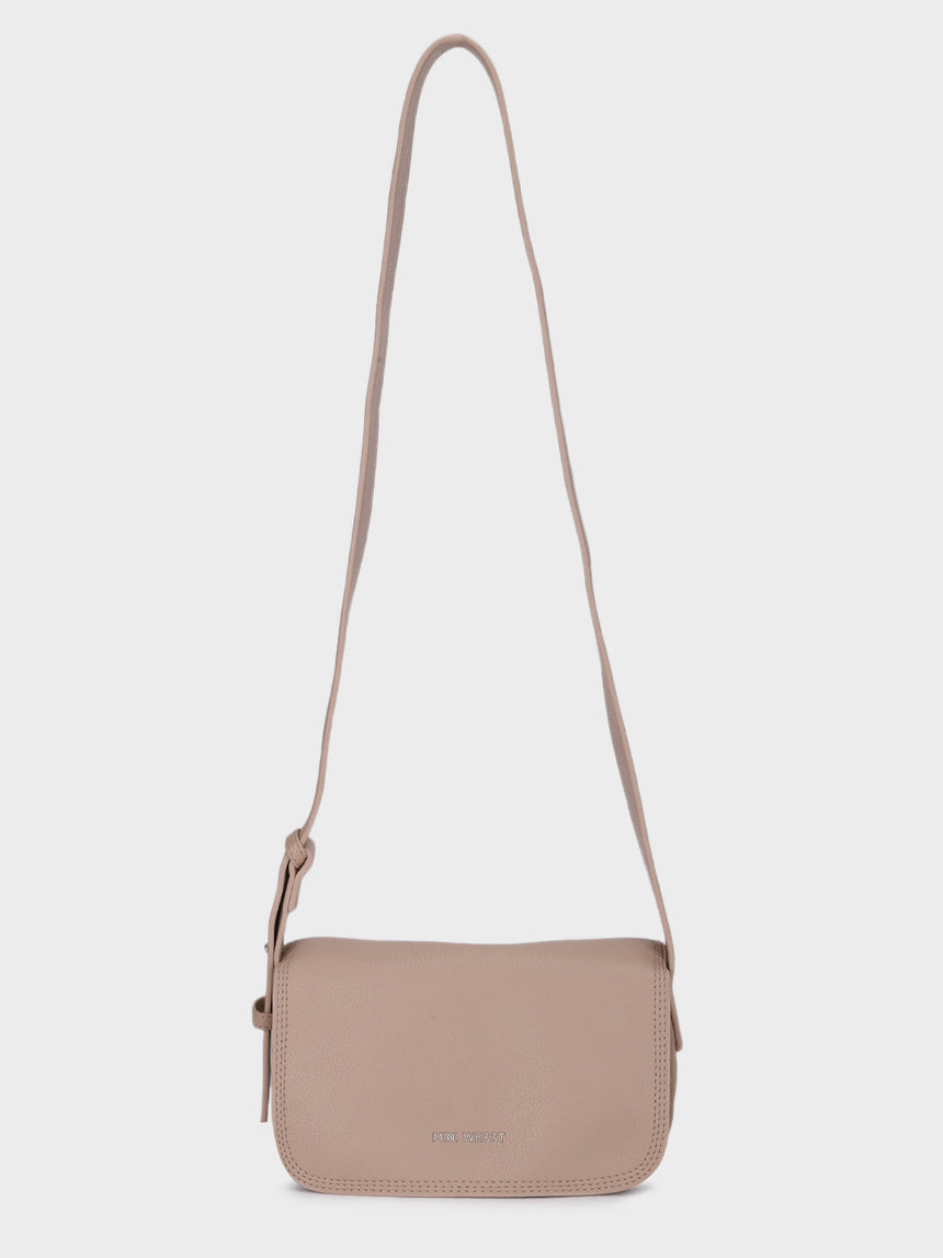 Bruges Beige Crossbody Slingbag