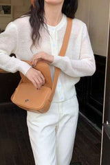 Bruges Brown Crossbody Slingbag