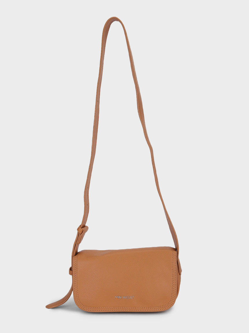 Bruges Brown Crossbody Slingbag