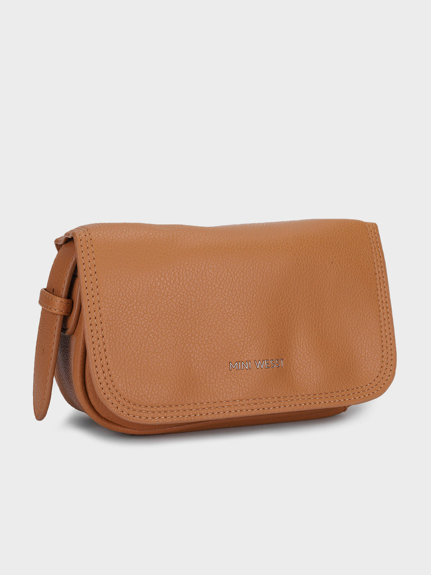Bruges Brown Crossbody Slingbag