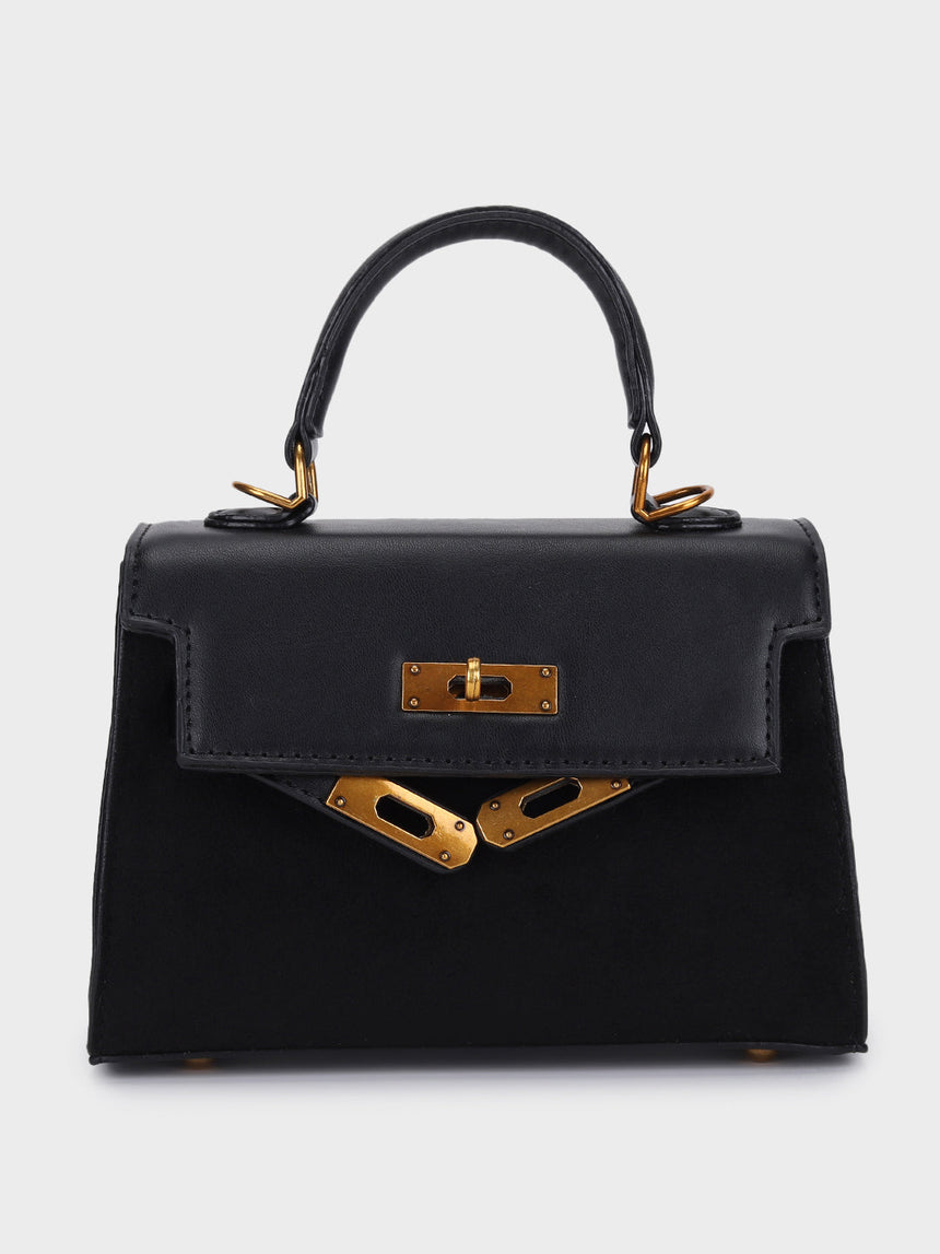 Kelly Black Sling Bag