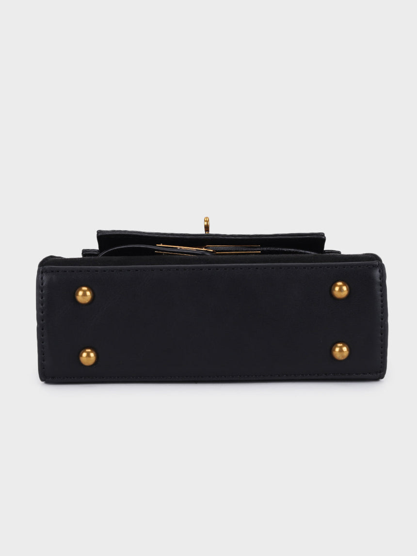 Kelly Black Sling Bag