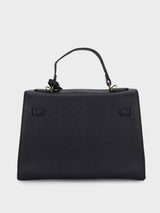 Sharon Black Birk Handbag