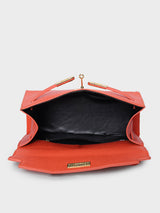Sharon Orange Birk Handbag