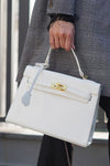 Sharon White Birk Handbag