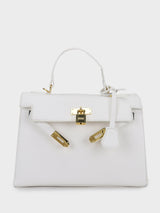 Sharon White Birk Handbag