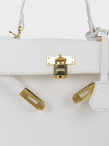 Sharon White Birk Handbag