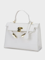 Sharon White Birk Handbag