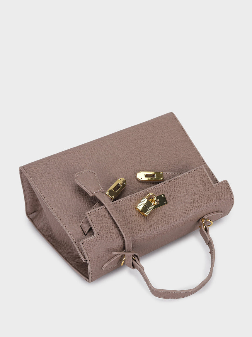 Sharon Khaki Birk Handbag