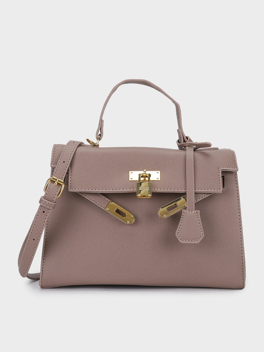 Sharon Khaki Birk Handbag