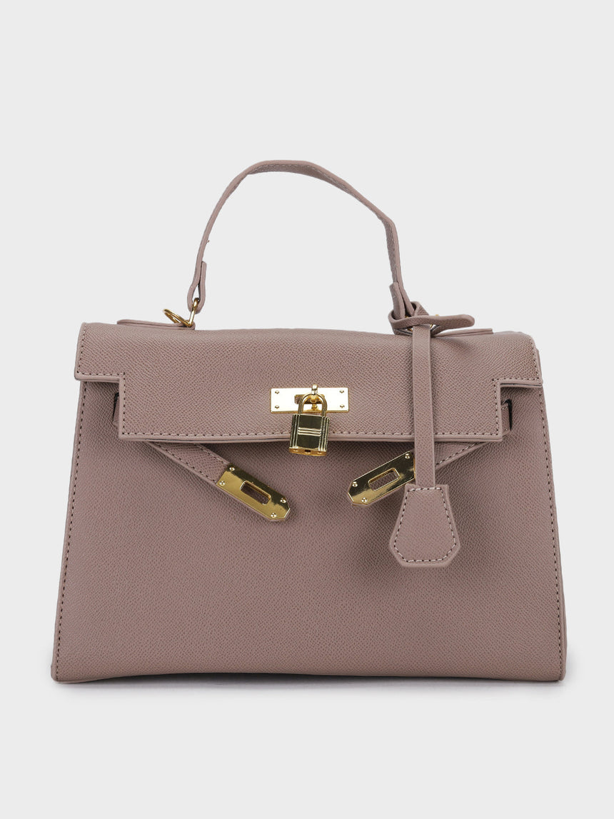 Sharon Khaki Birk Handbag