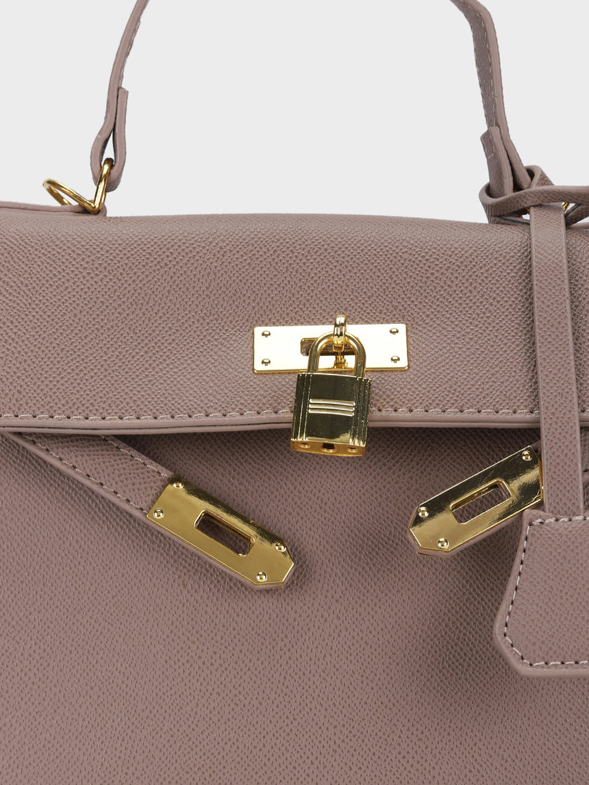 Sharon Khaki Birk Handbag