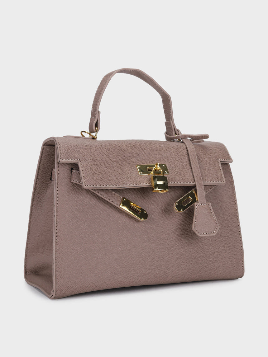 Sharon Khaki Birk Handbag